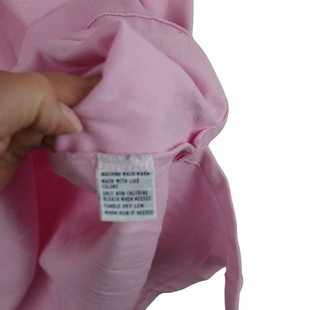 Polo Ralph Lauren Shirt Mens Large Pink Short Sleeve Pony Logo Casual Preppy